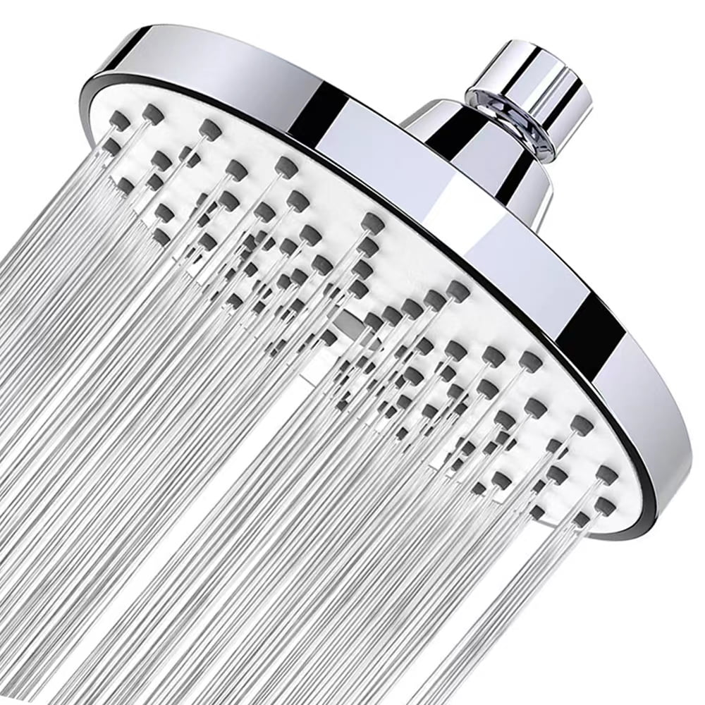 Dammyty High Pressure Rain Shower Head,Luxury Modern Look,6 Inch 1-min Installation