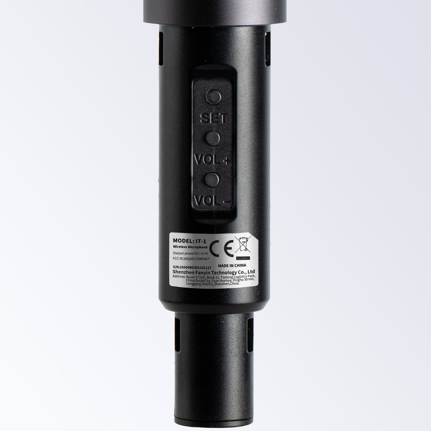 Dammyty Dual Wireless Microphone Handheld Dynamic Microphone for Karaoke Singing, Party, Wedding