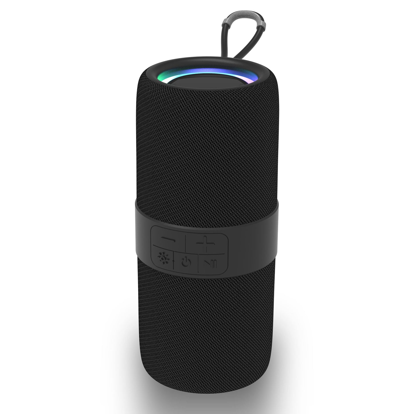 Dammyty Portable Bluetooth Speaker with Deep Bass Basser, Wireless Stereo Sound Bluetooth Speaker With 5.3,IP67 Waterproof,TWS Pairing for Home Party Outdoor（Red）