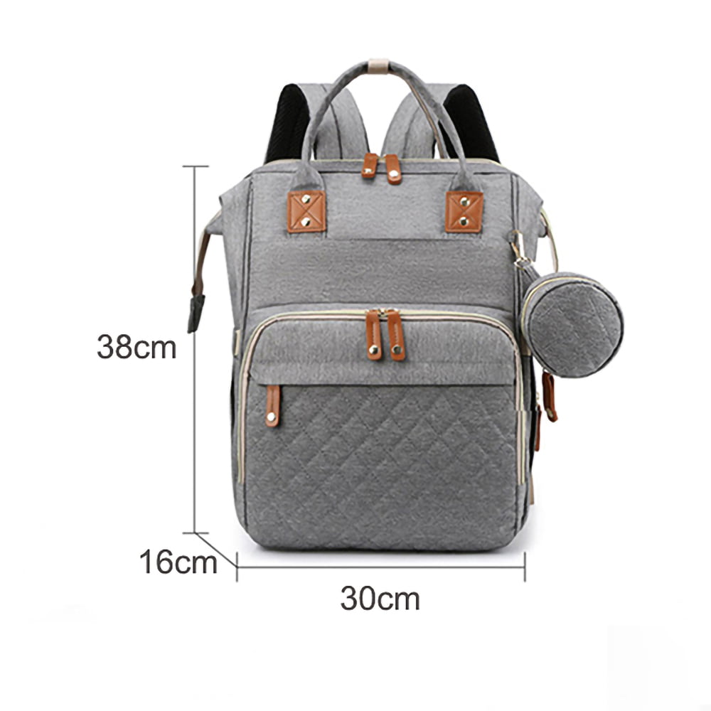 Dammyty Travel Diaper Bag Backpack for Baby ,Multifunctional Waterproof Portable Baby Bag,Large Capacity Baby Changing Bag
