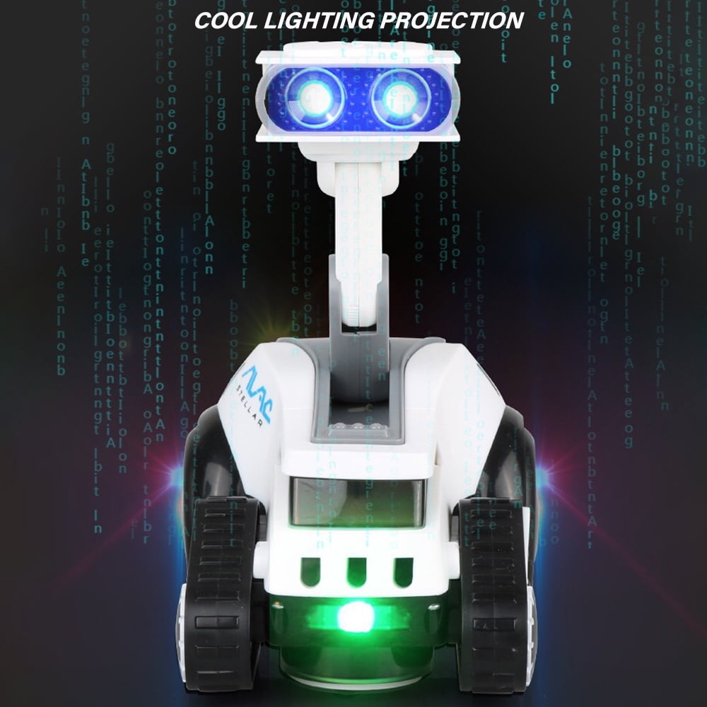 Dammyty Robot Toy For Kids, Smart Electronic Dancing Robot Toys with Music and Light Up Eyes, Adjustable Volume, Toddler Toys Gift for Boys Girls