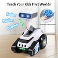Dammyty Robot Toy For Kids, Smart Electronic Dancing Robot Toys with Music and Light Up Eyes, Adjustable Volume, Toddler Toys Gift for Boys Girls