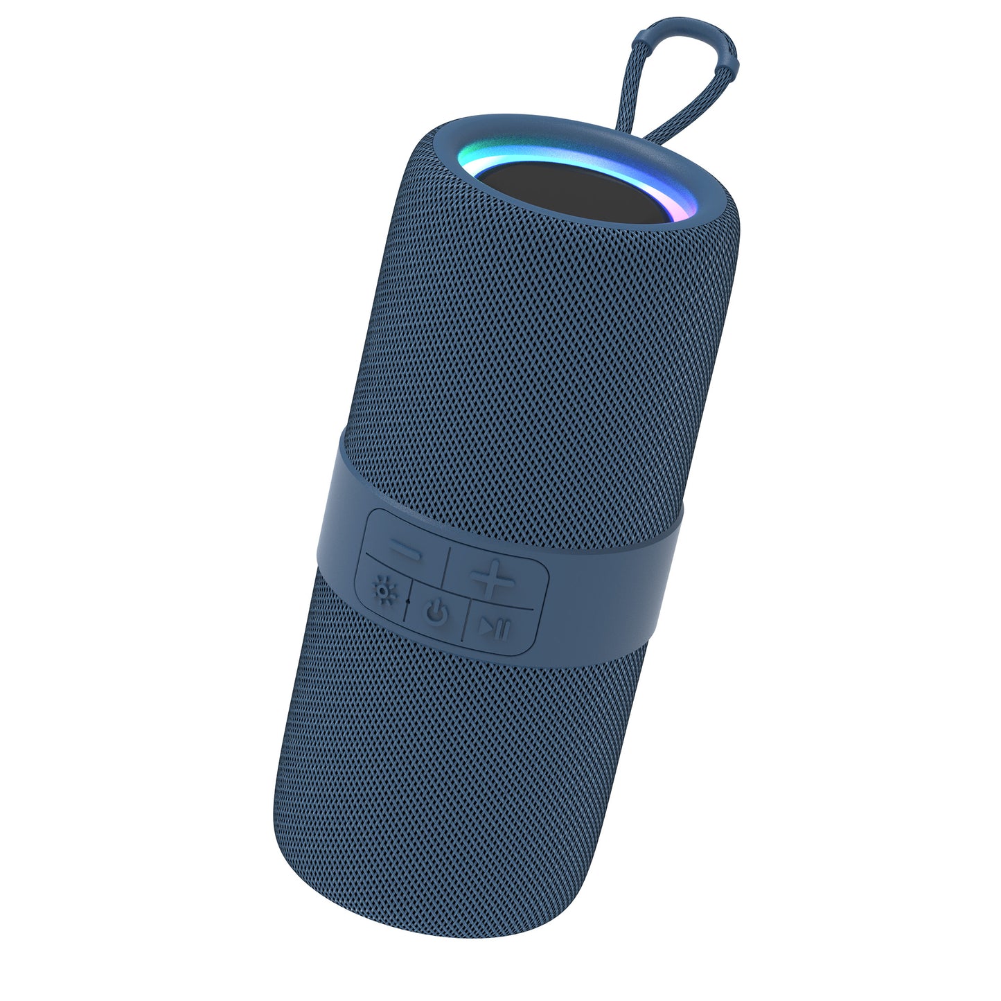 Dammyty Portable Bluetooth Speaker with Deep Bass Basser, Wireless Stereo Sound Bluetooth Speaker With 5.3,IP67 Waterproof,TWS Pairing for Home Party Outdoor（Red）