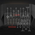 Dammyty Karaoke Machine for Adults & Kids, Karaoke Speaker with 2 Microphones, Portable Bluetooth Speaker with Party Light, Support for TF Card, USB, AUX, FM,TWS