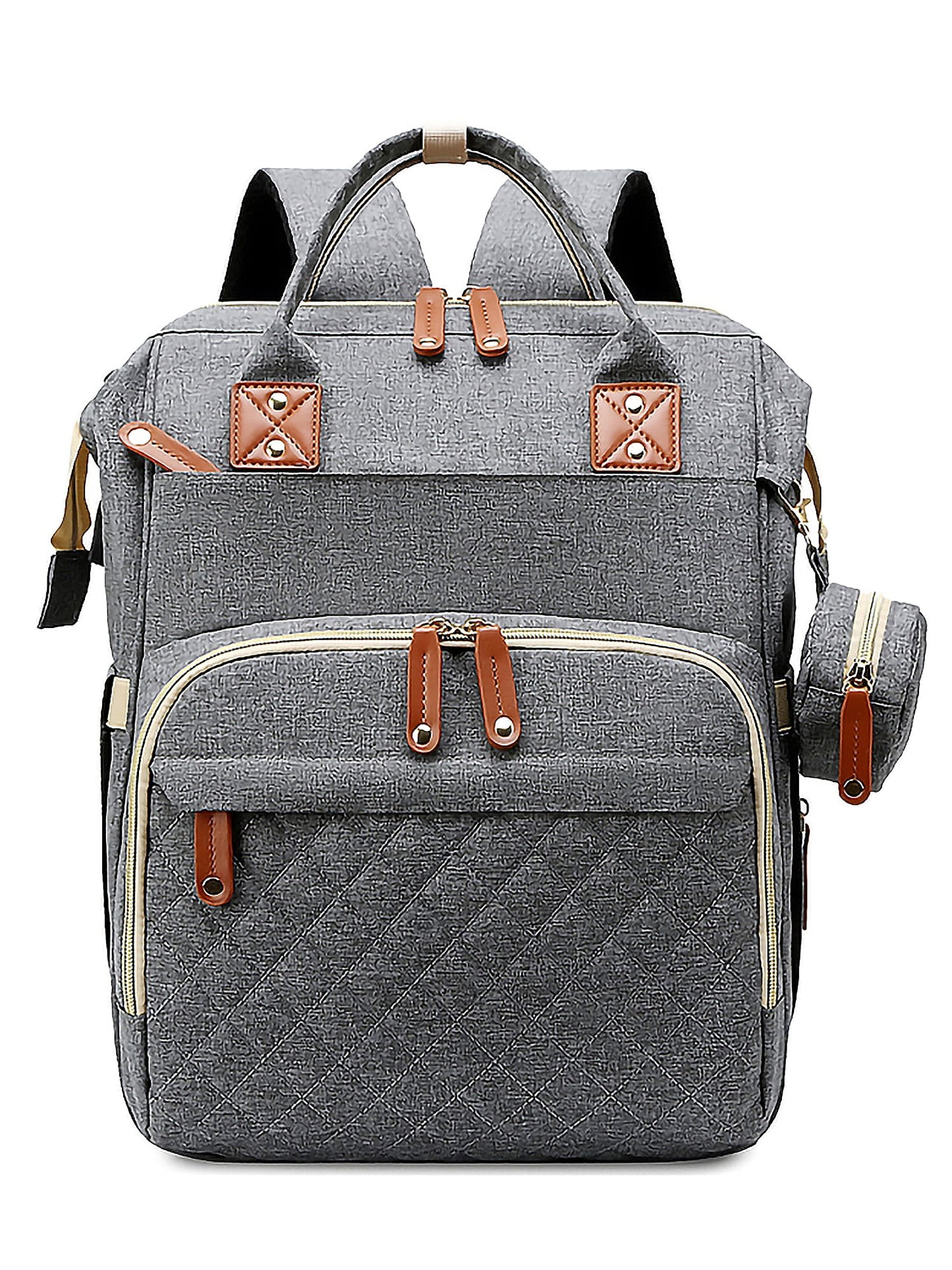 Dammyty Travel Diaper Bag Backpack for Baby ,Multifunctional Waterproof Portable Baby Bag,Large Capacity Baby Changing Bag