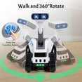 Dammyty Robot Toy For Kids, Smart Electronic Dancing Robot Toys with Music and Light Up Eyes, Adjustable Volume, Toddler Toys Gift for Boys Girls