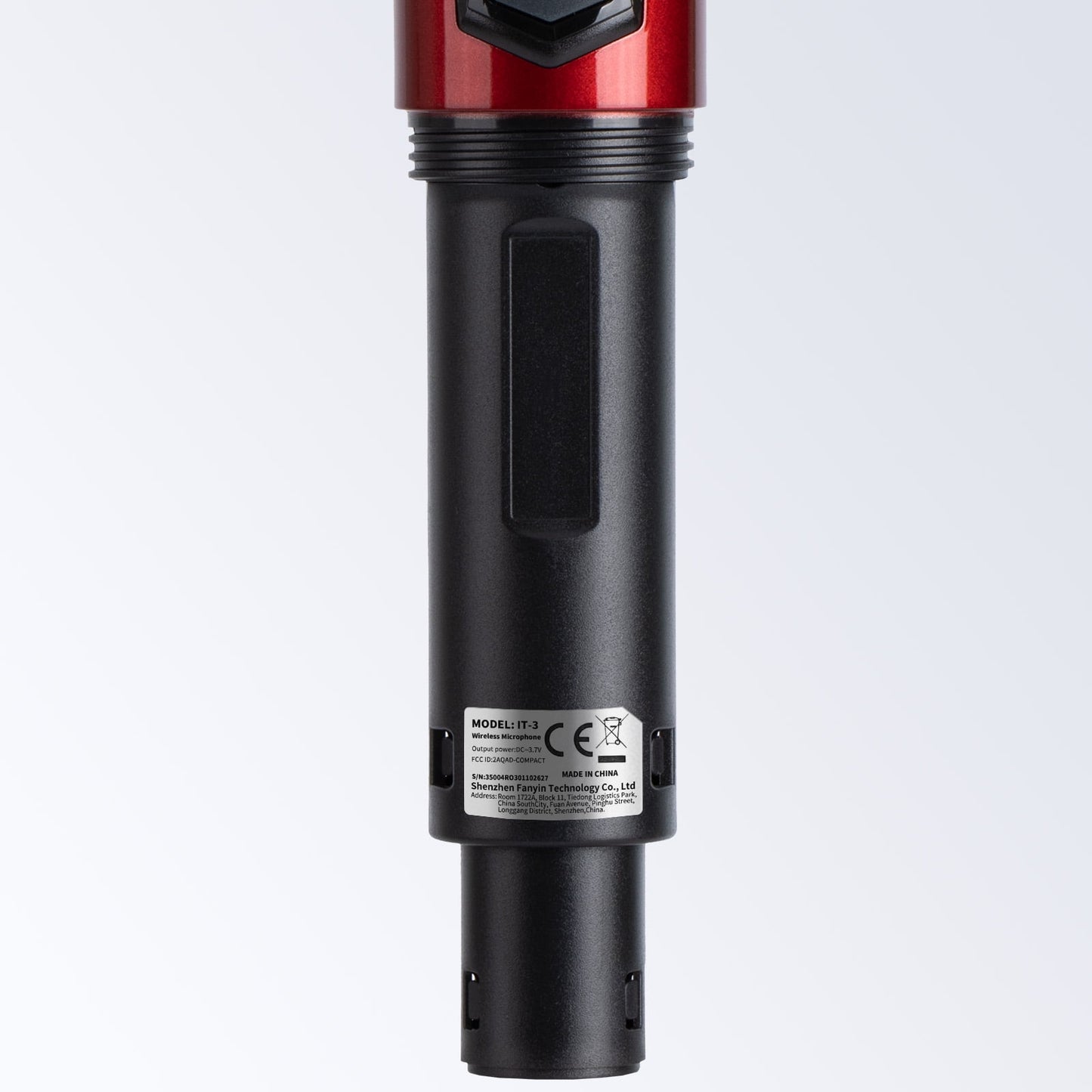 Dammyty Dual Wireless Microphone Rechargeable Handheld Dynamic Microphone for Karaoke Singing, Party, Wedding