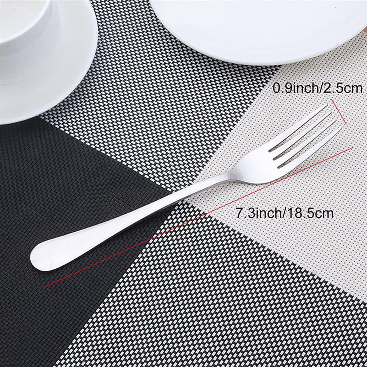 Dammyty Upgrade Stainless Steel Dinner Forks,Salad Forks Set of 12